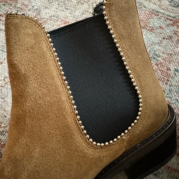 NIB Coach Bowery Beadchain Chelsea Boot - Picture 4 of 10